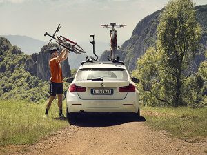 Thule bike roof rack