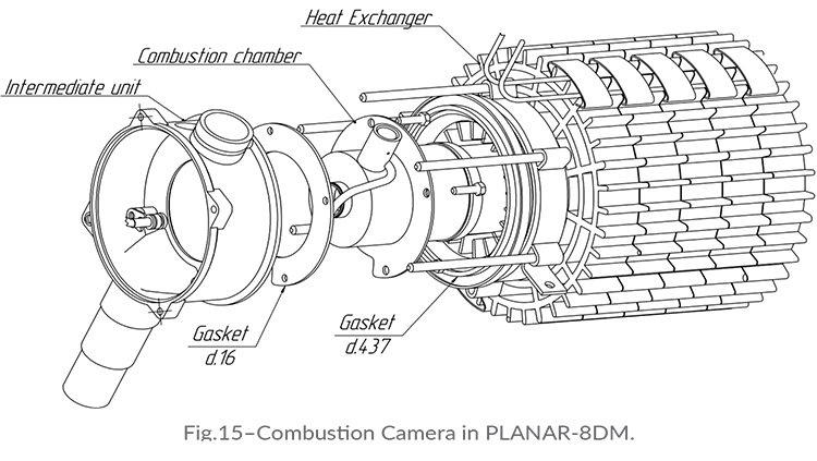 Planar Removal and Replacement of Combustion Chamber