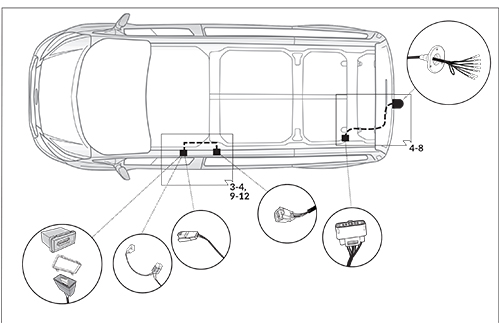 Vw Transporter T6 Towbar Wiring Diagram | Soffast