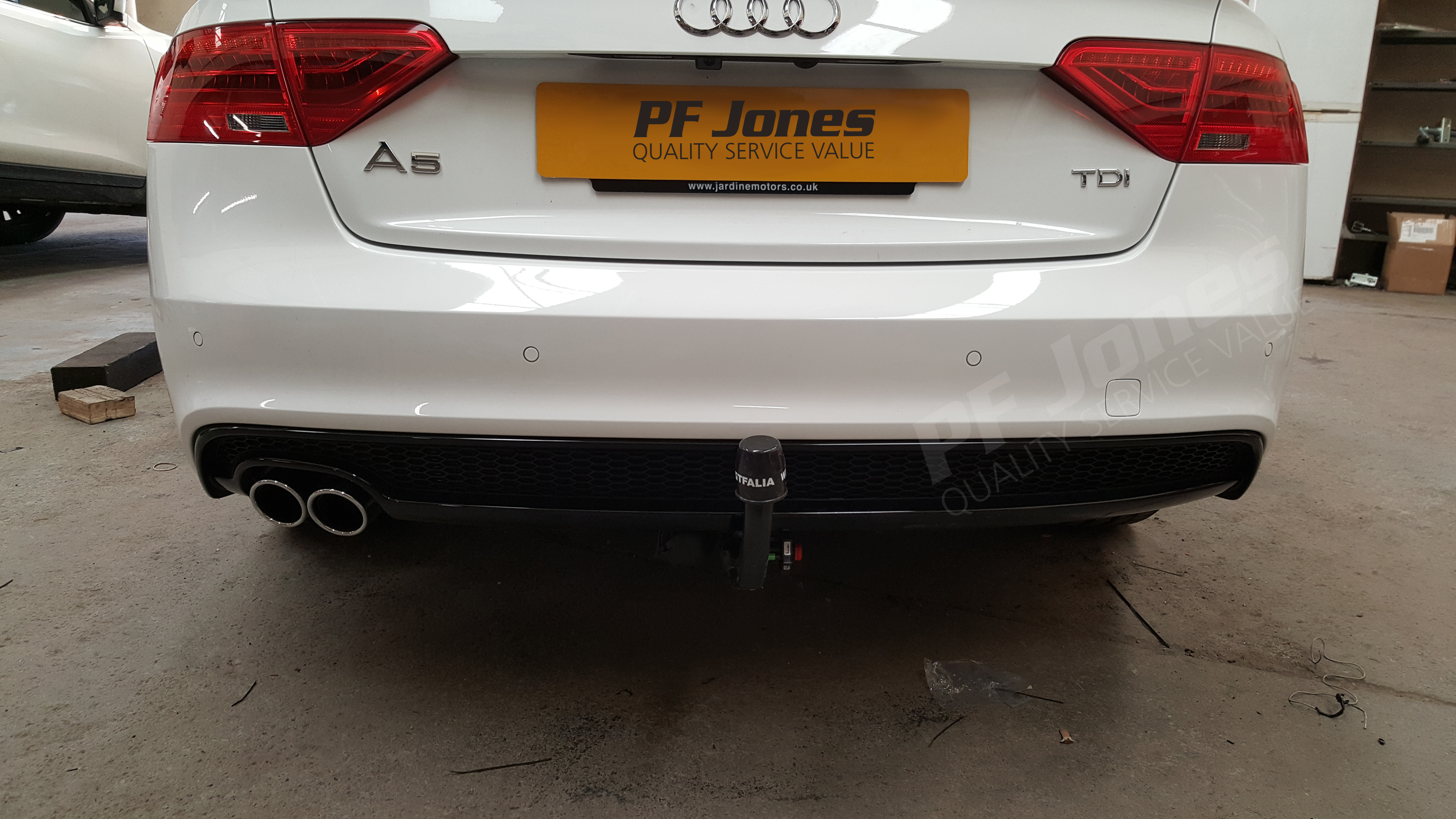 Audi A5 B8 Cabriolet 2009 2017 Westfalia Detachable Towbar