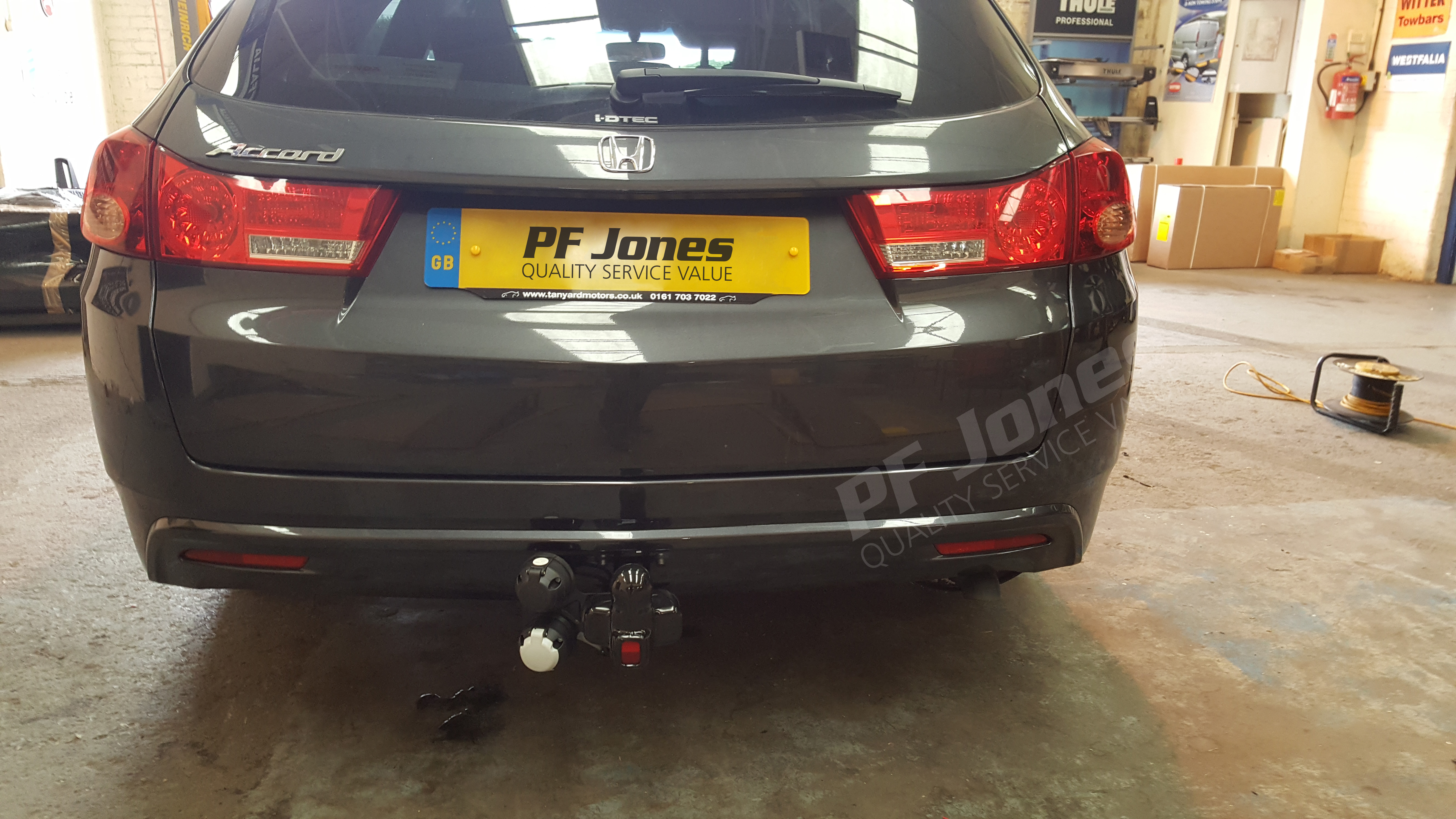 Honda Accord Estate 2008 Onwards Witter Flange tow bar