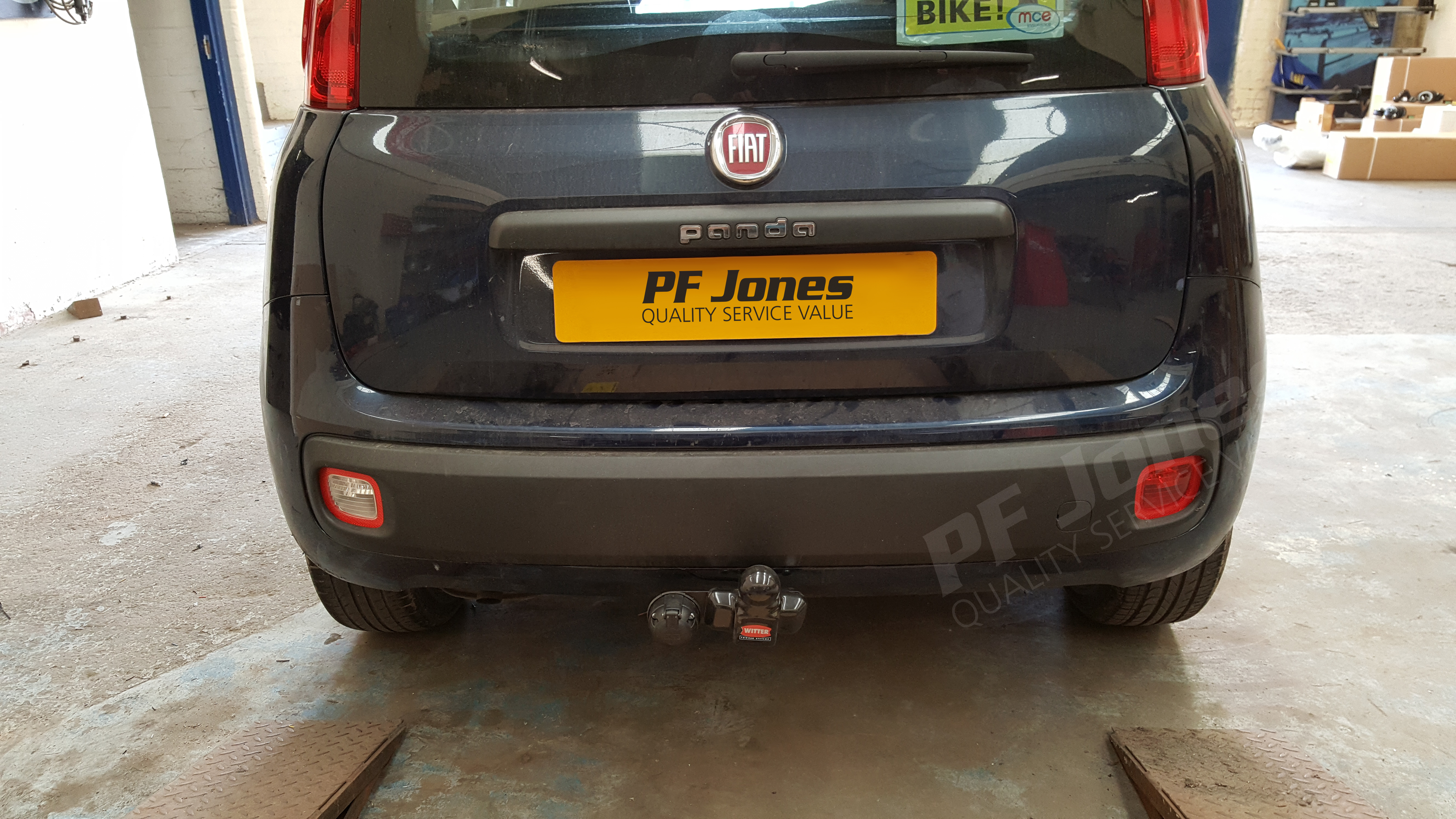 Fiat Panda Hatchback 2012 Onwards Witter Flange Towbar