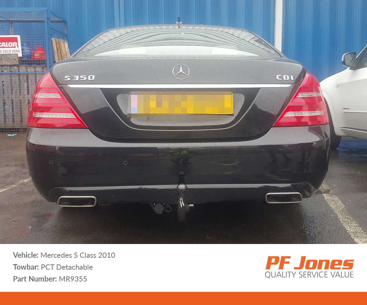 Mercedes S Class W221 20062013 PCT Detachable Towbar