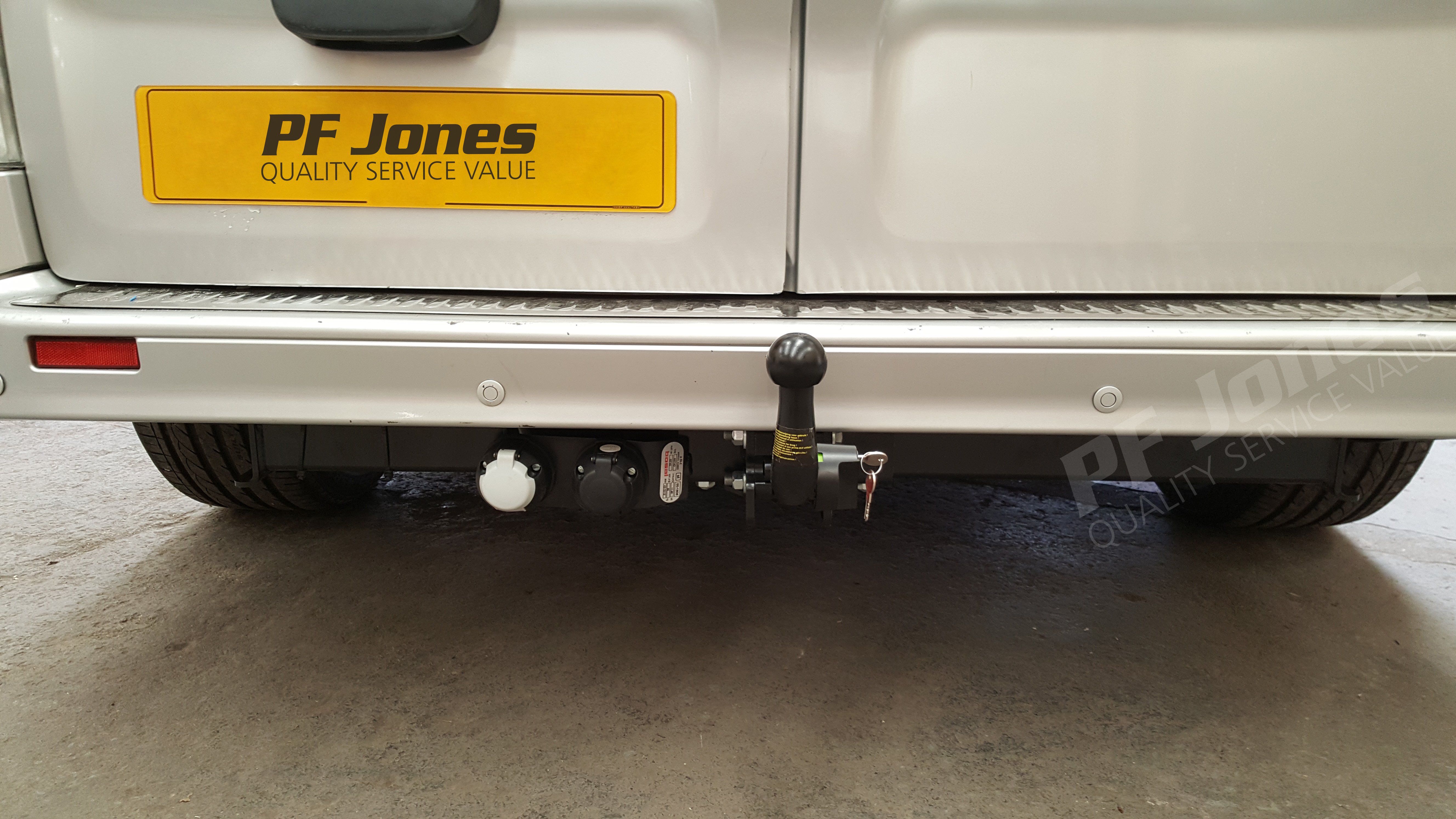 OPEL VIVARO 2014-2018 B VAN Fixed Flange Towbar 