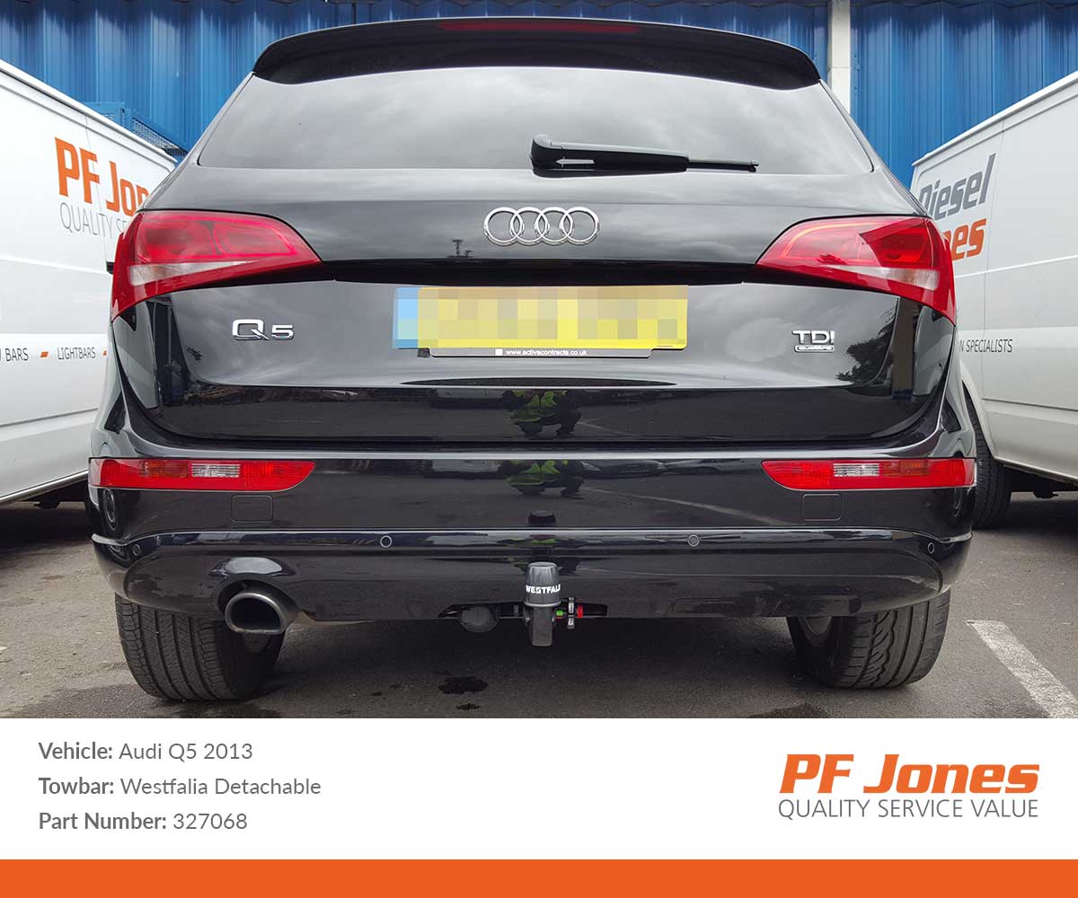 Audi q5 on sale tow bar fitting