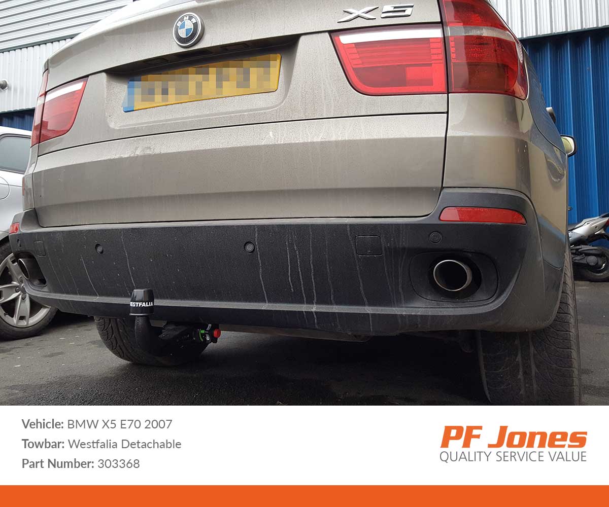 BMW X5 E70 20072013 Westfalia Detachable Towbar