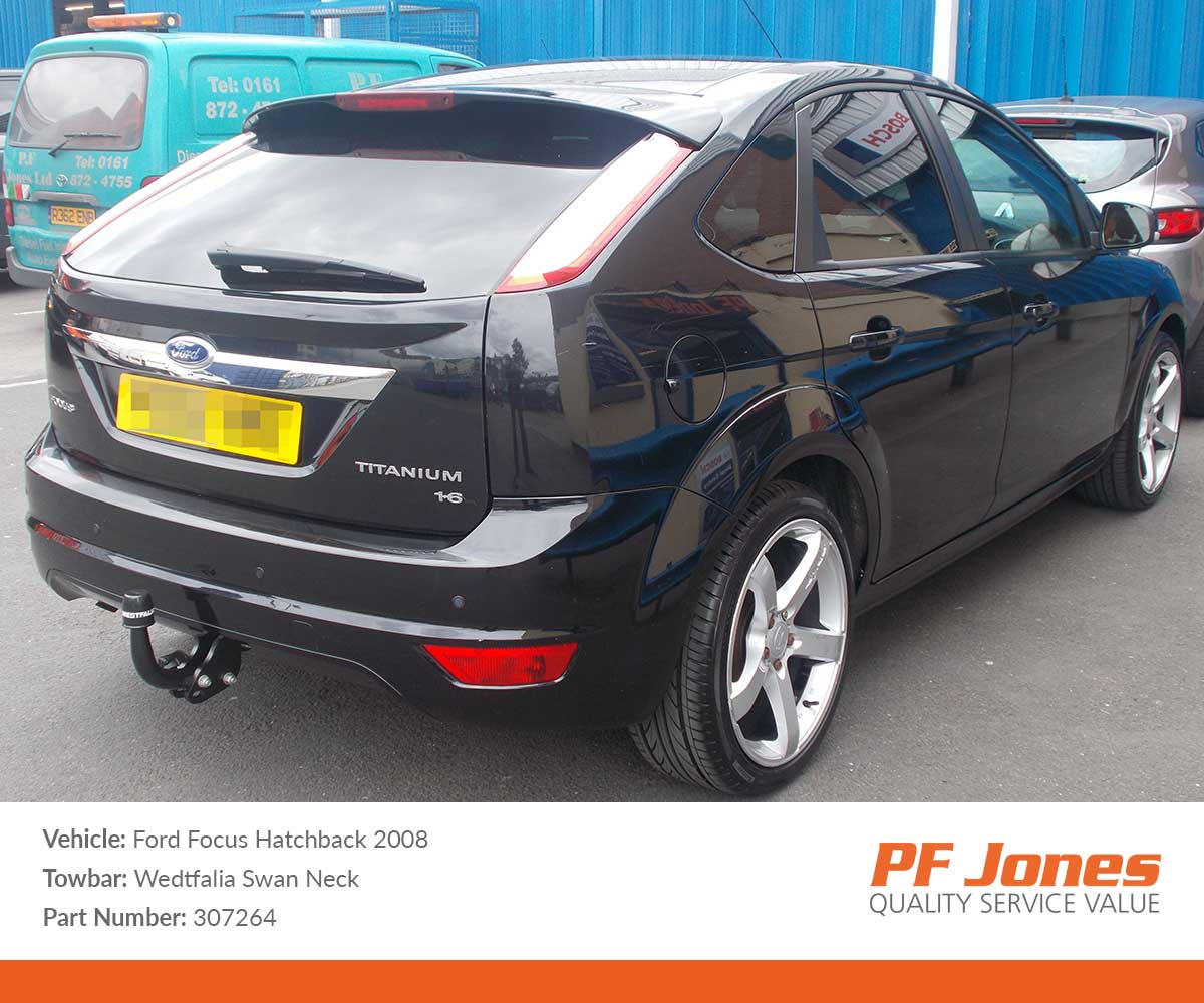 Ford Focus Hatchback 2005 2008 Westfalia Swan Neck Towbar