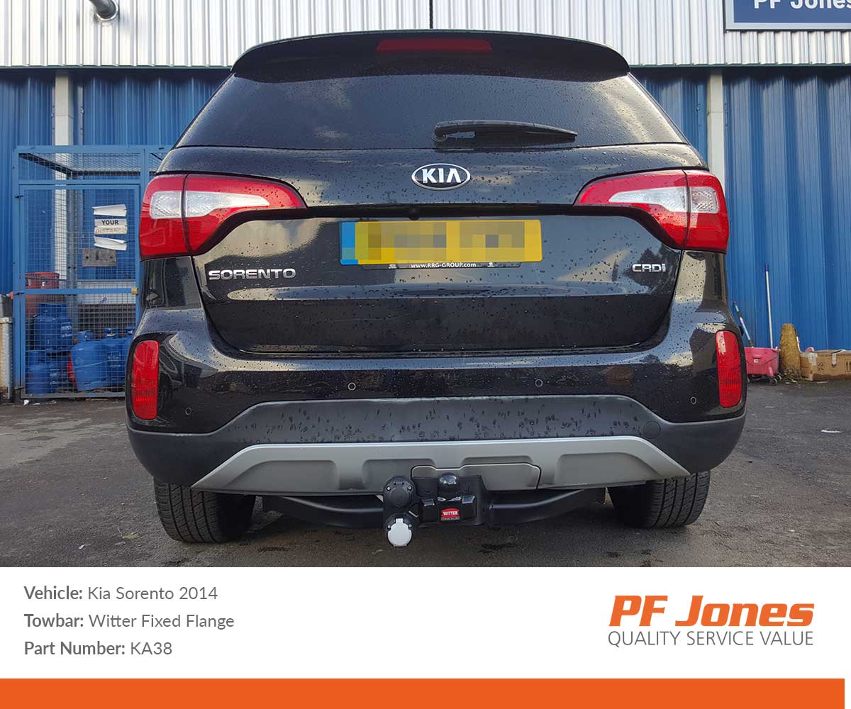 Kia Sorento 20122015 Witter Flange towbars