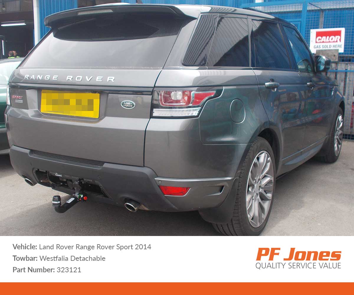 Range rover 2025 electric towbar