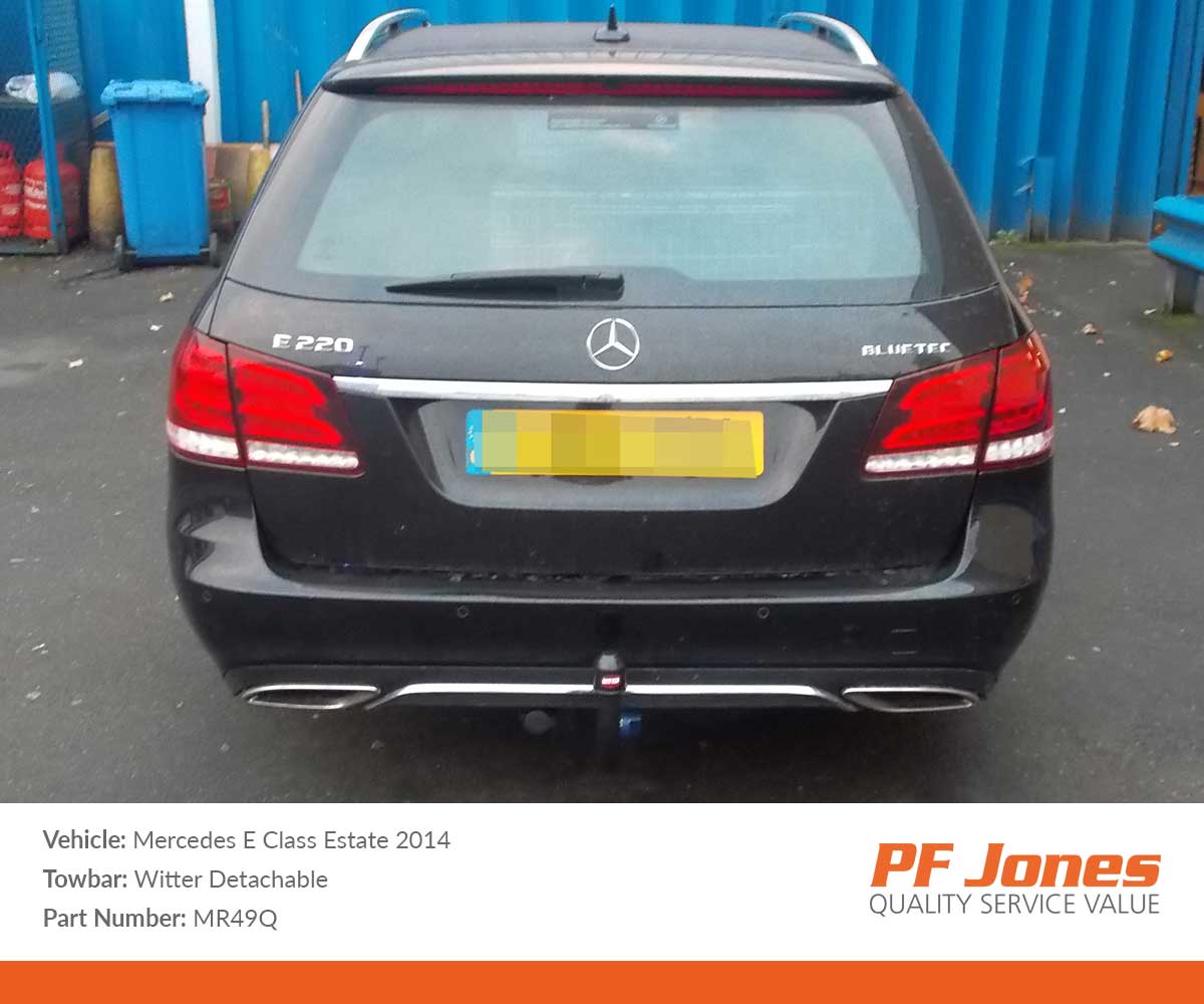 MERCEDES E-CLASS 1996-2003 S210 Estate Detachable Towbar with Electric Kit 7Pin