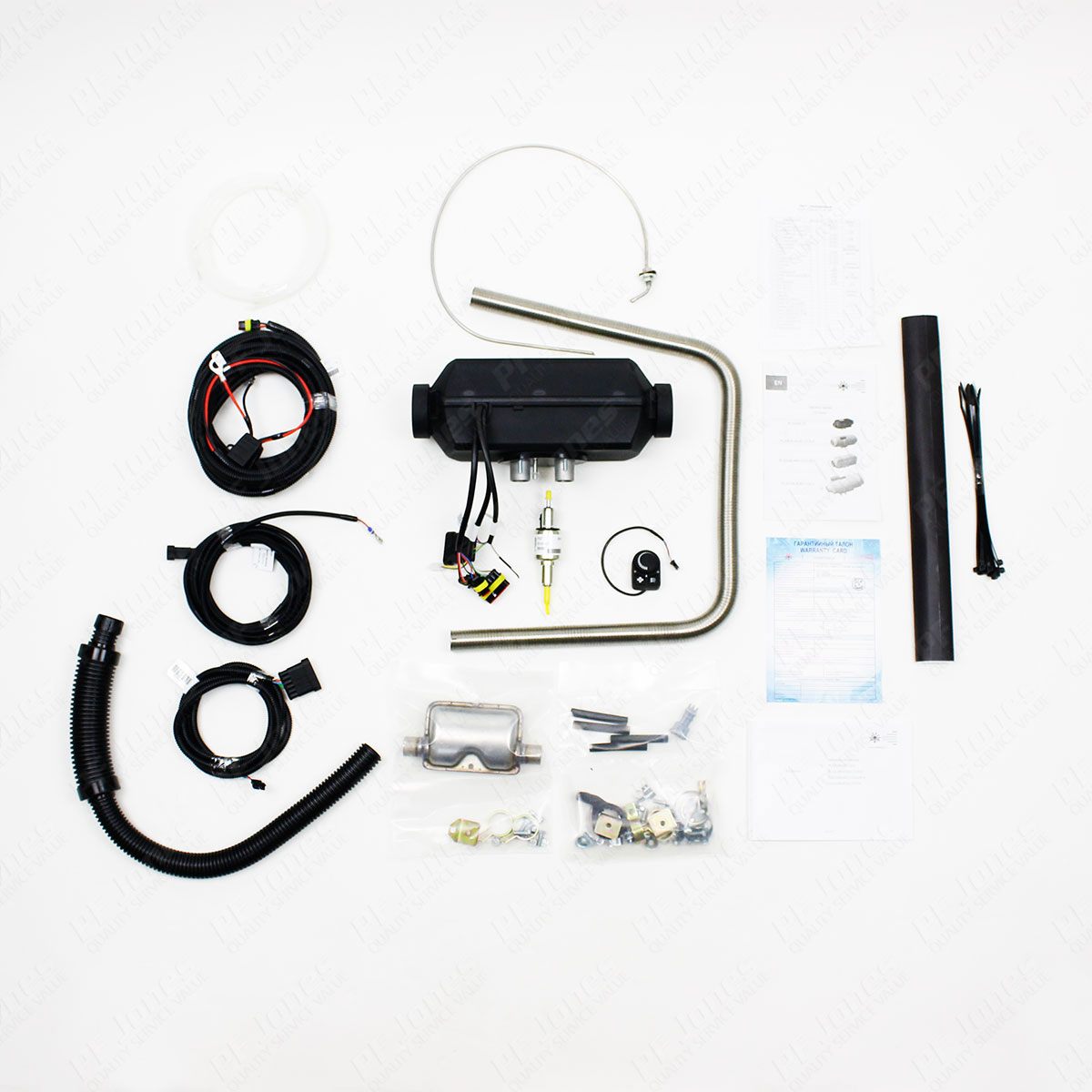 Planar 2D12TM Air Heater 2kW/ 12V Universal Kit PF Jones