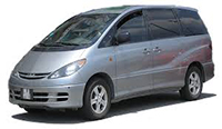 toyota estima roof bars
