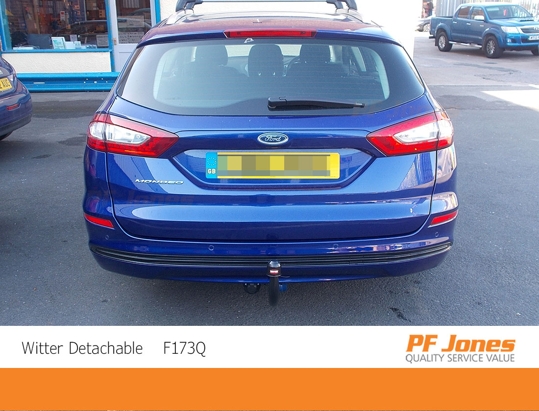 Ford Mondeo Estate 2015 2022 Witter Detachable Towbar