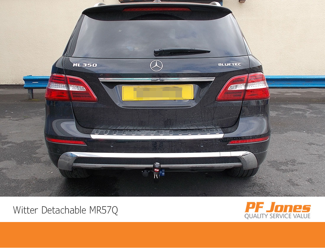 Mercedes M Class 2012 2015 Witter Detachable Towbar
