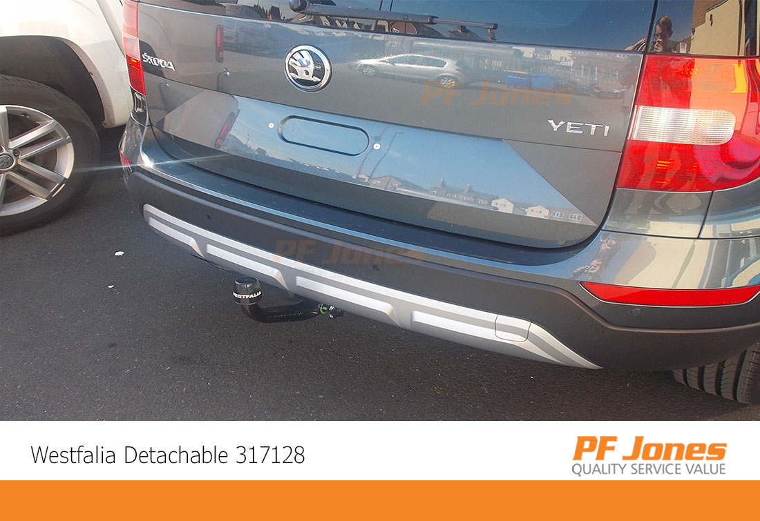 Skoda Yeti 2009 Onwards Westfalia Detachable Towbar