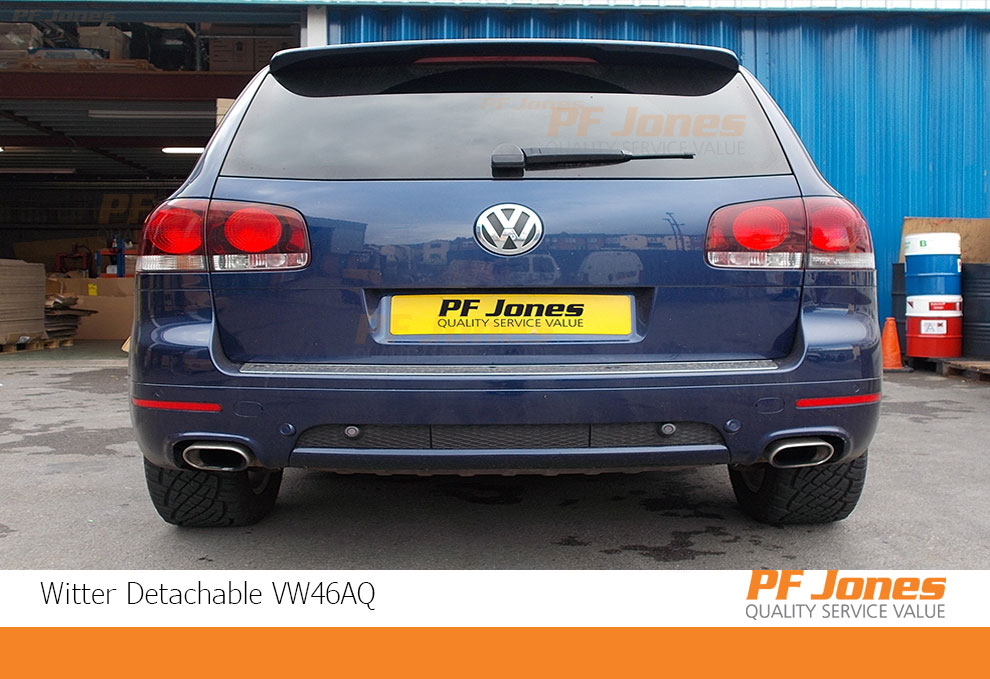 VW TOUAREG 2002-2010 7L Detachable Horizontal Towbar with Electric Kit 7Pin 