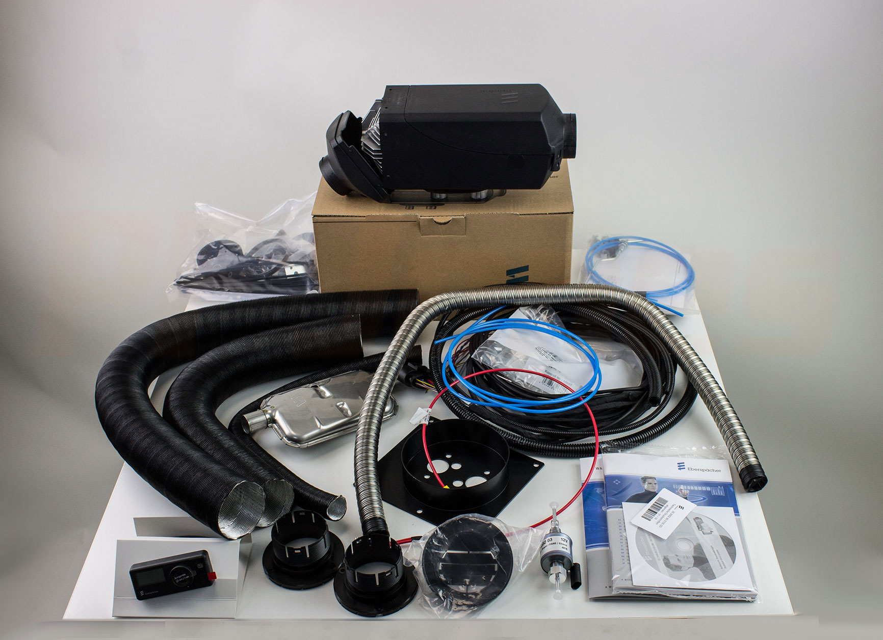 Eberspacher Airtronic D2L Volkswagen T5 / T6 Internal Mount Kit 7 Day Pro  Timer 292112000057