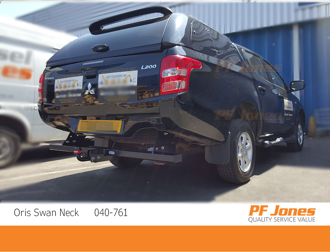 Mitsubishi L200 Pickup 2015 Onwards Oris Swan Neck Towbar