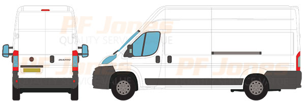 Fiat Ducato Extra Long Wheel Base L4 High Roof H3 2006 Onwards Rhino ...