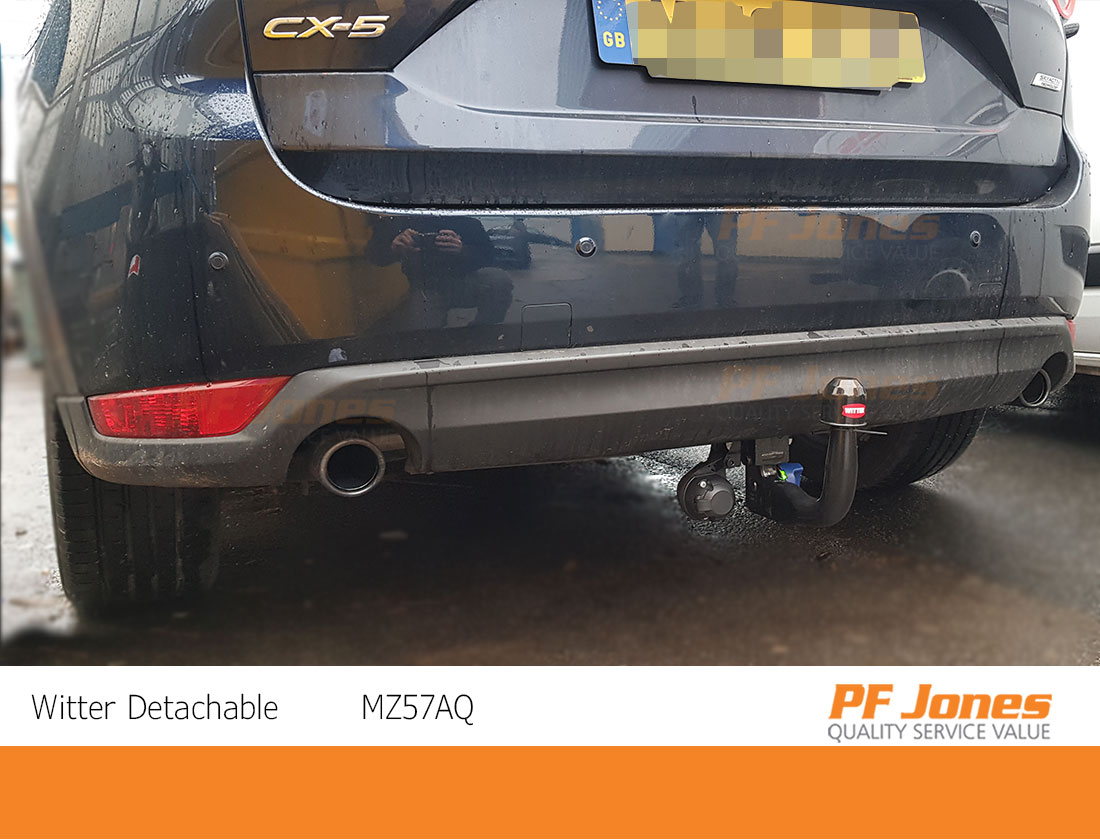 Mazda CX5 2017 Onwards (KF) Witter Detachable Towbar