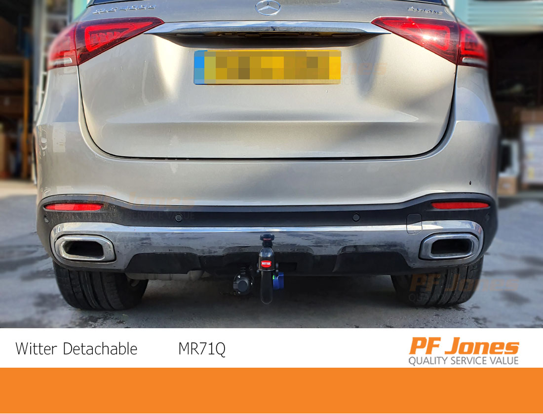 Mercedes GLE SUV (W167) 2019 Onwards Witter Detachable Towbar