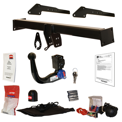 Dacia Duster SUV 2012-2014 Witter Detachable Towbar