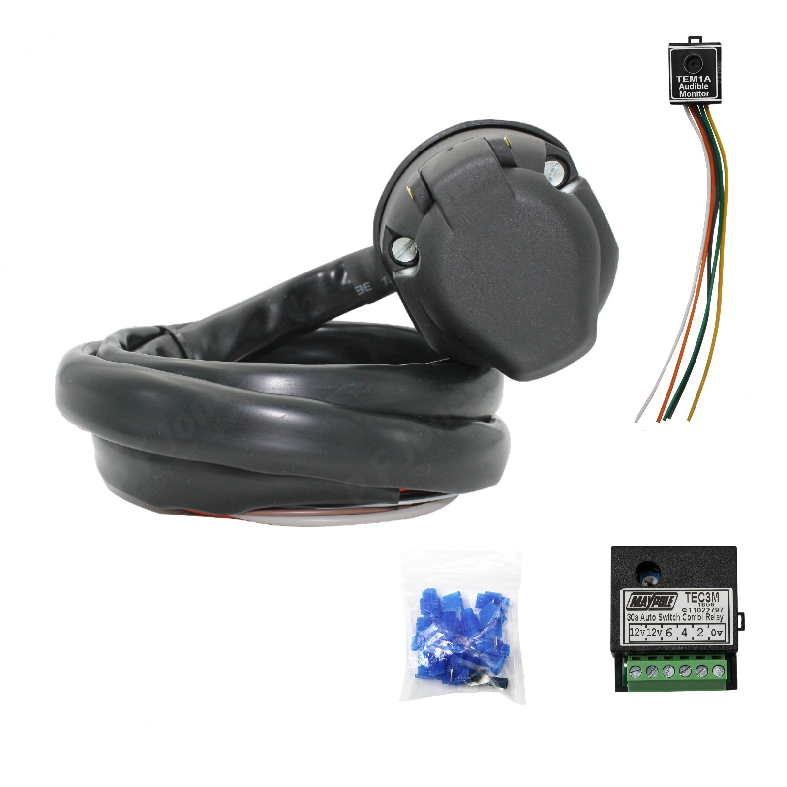 Mini 13 pin tow bar electrics