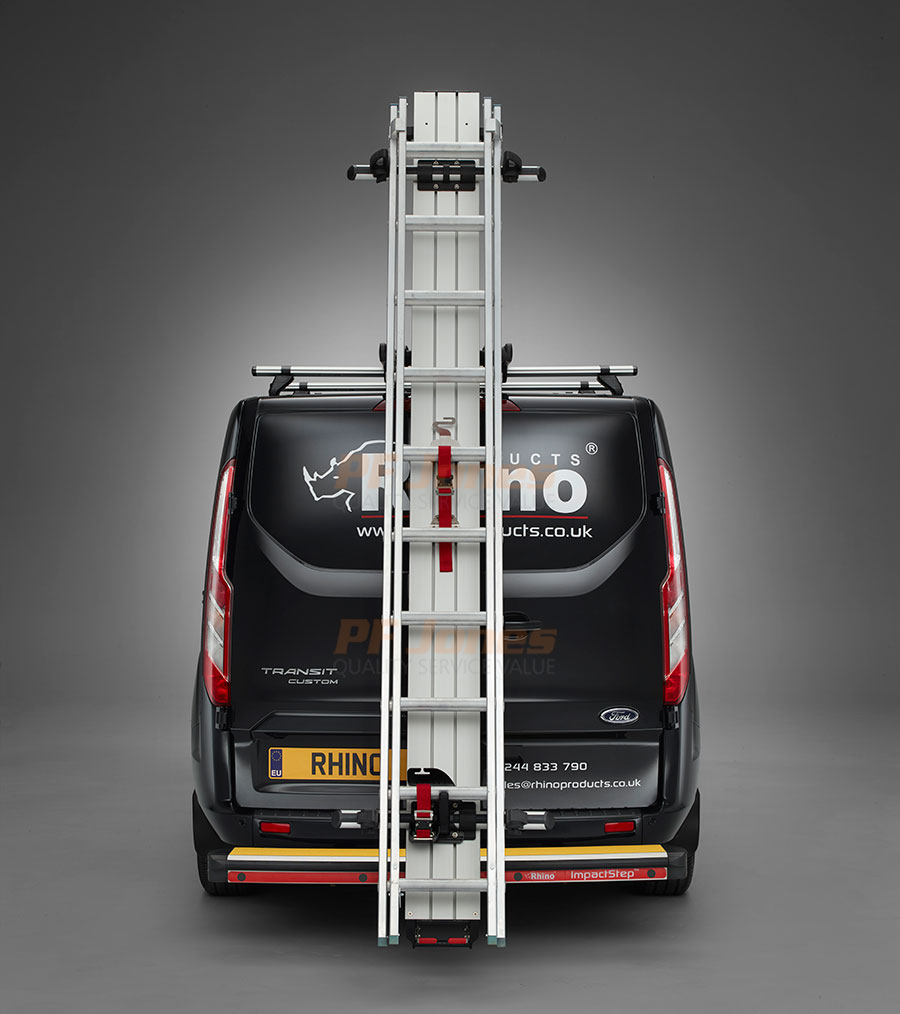 Ford Transit Custom 2023 Onwards Rhino 3.1m SafeStow4 Two Ladders Ladder Restraint RAS18 SK22