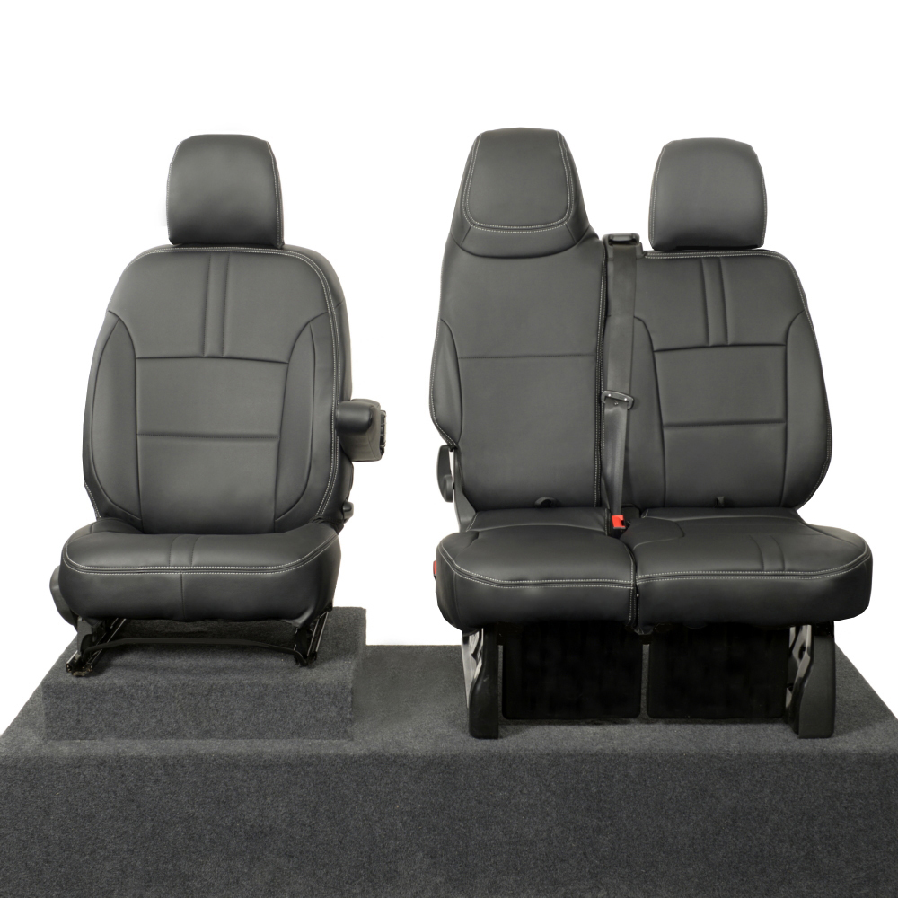 Fits Nissan Primastar Visia (2022 Onwards) Block Ivory Stitch ...