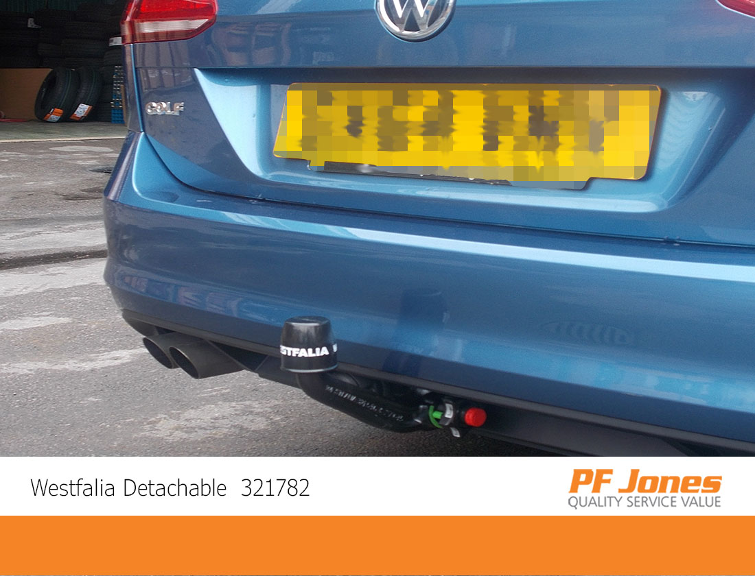 Volkswagen Golf MK7 Estate 2013 2019 Westfalia Detachable Towbar