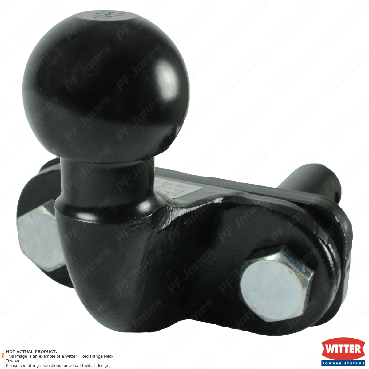 Ford Mondeo Hatchback 2007 2015 Witter Flange Towbar