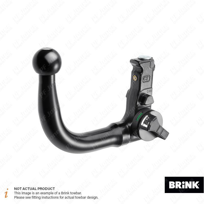 Mercedes AClass Hatchback 06/2012 Onwards Brink Detachable Towbar