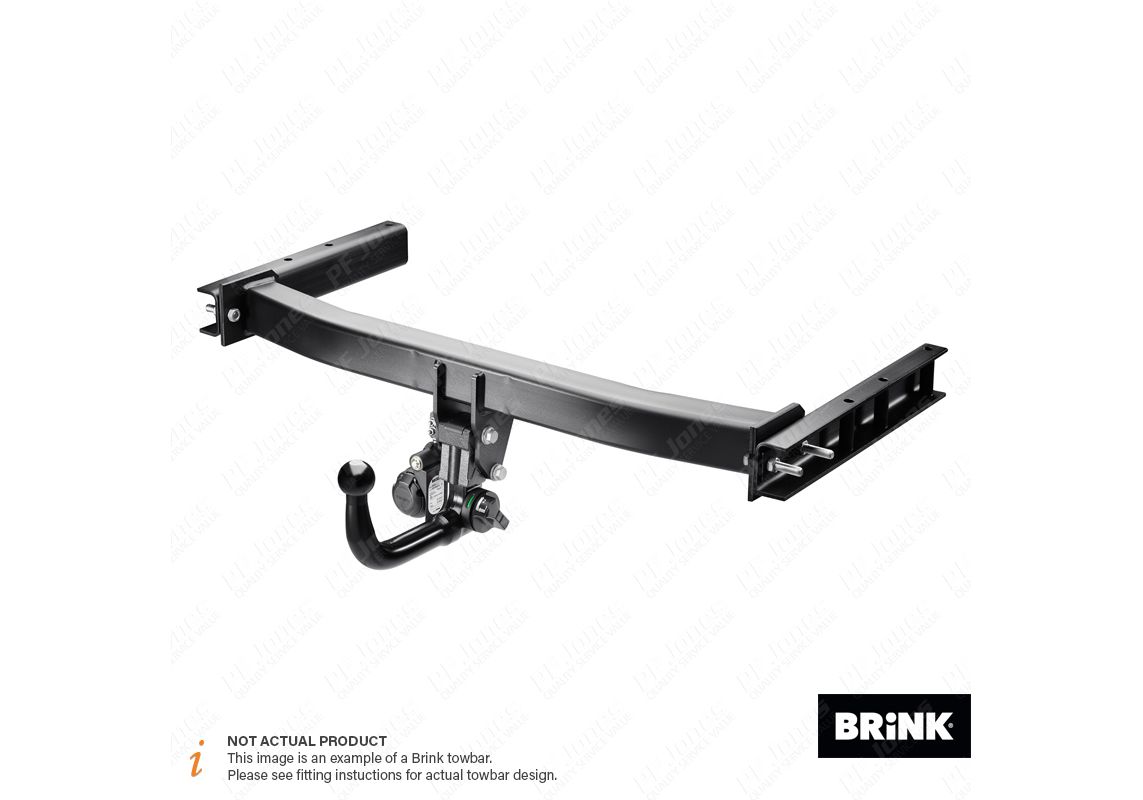Brink Towbar for Ford S-Max 2015 Onwards Swan Neck Tow Bar