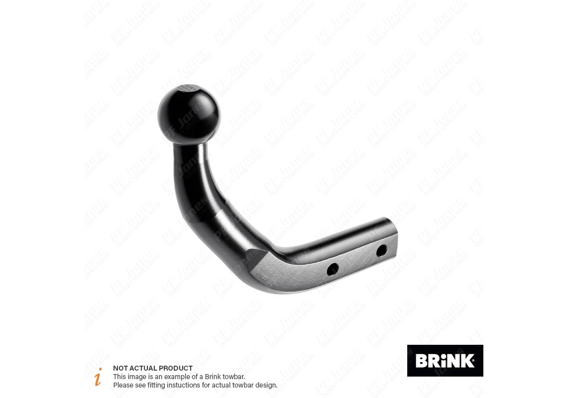 Brink 4864 Detachable Swan Neck For FORD MONDEO Estate 03/2007-01/2015