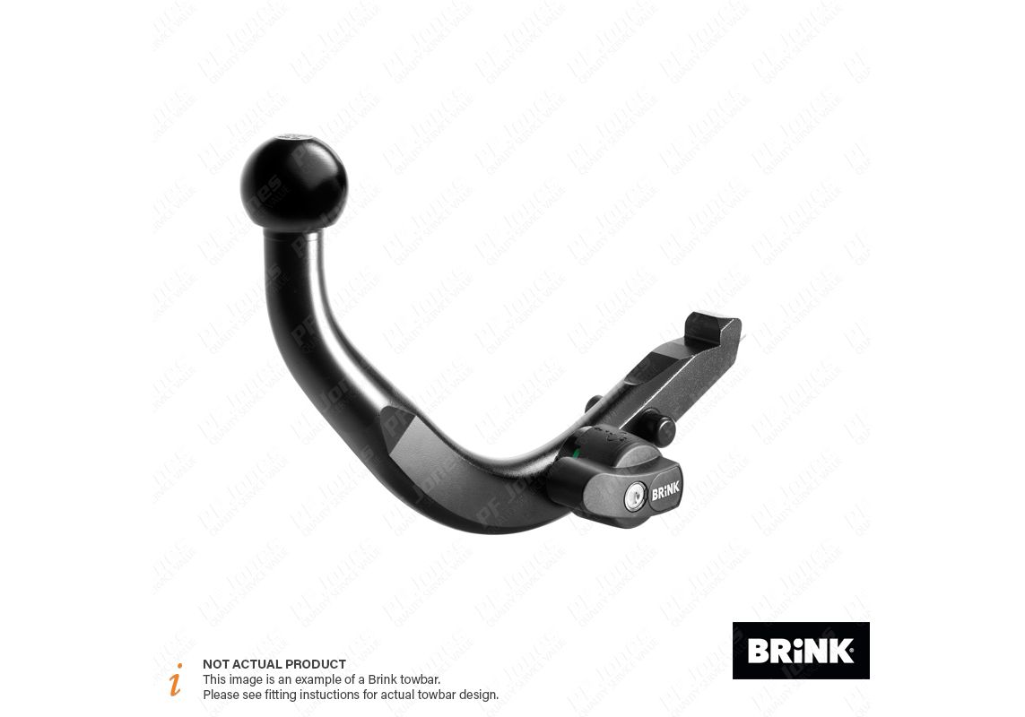 Audi A6 Allroad 2015-09/2018 Brink Detachable Tow Bar