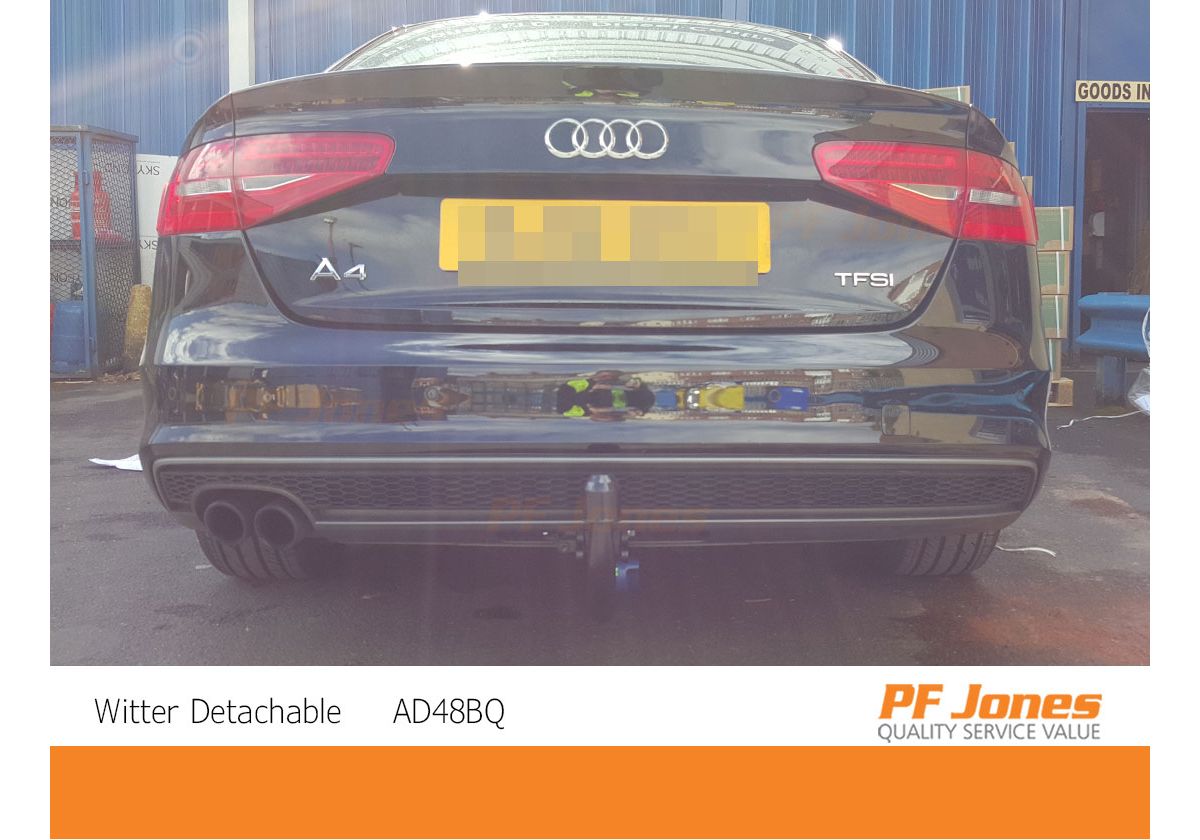 Audi a4 detachable towbar deals