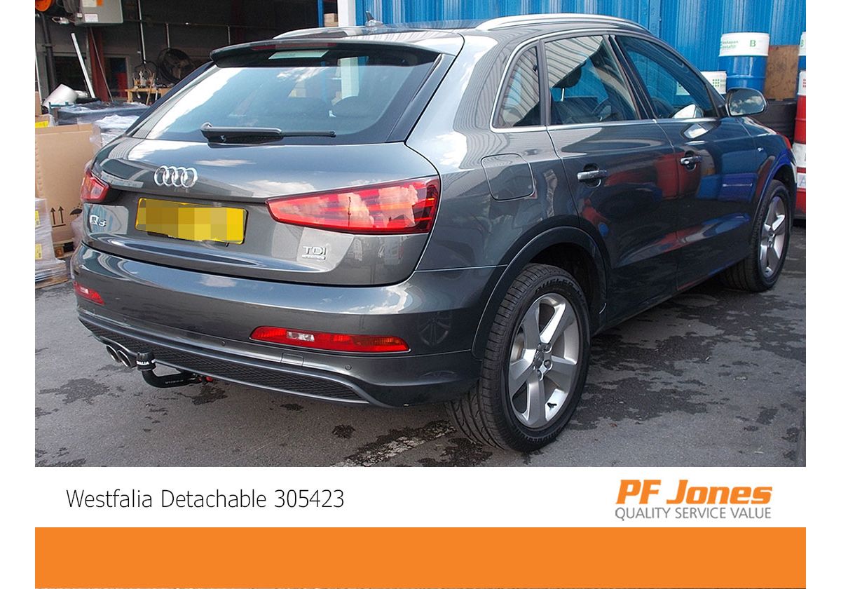 Audi q3 clearance towbar fitting cost