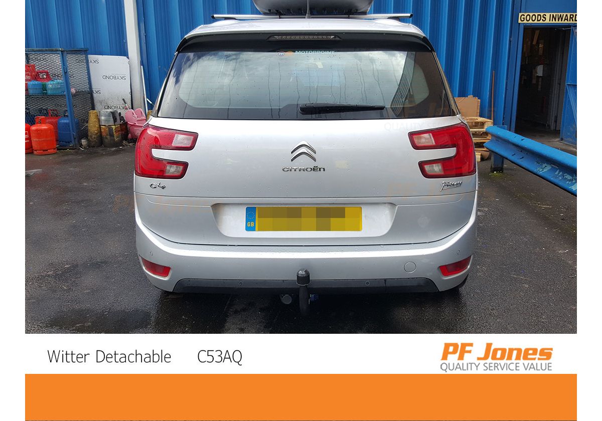 Detachable Tow Bar Witter Towbar For Citroen C4 Picasso 2013 Onwards 