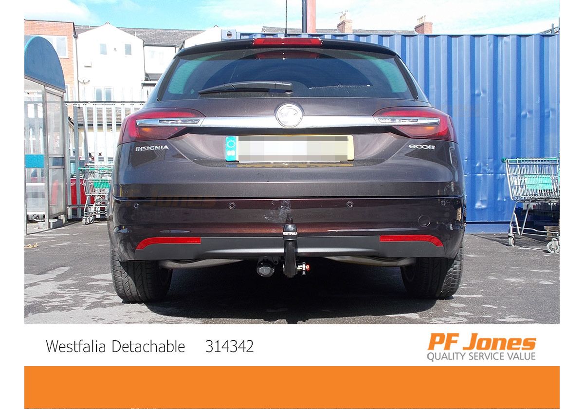 Vauxhall Insignia Sports Tourer 2WD 2009 2016 Westfalia Detachable