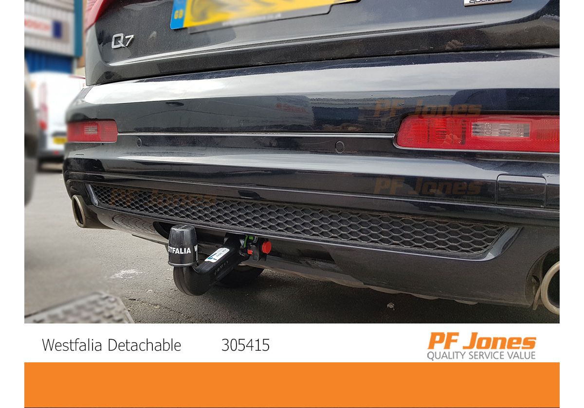 Audi factory fitted online towbar