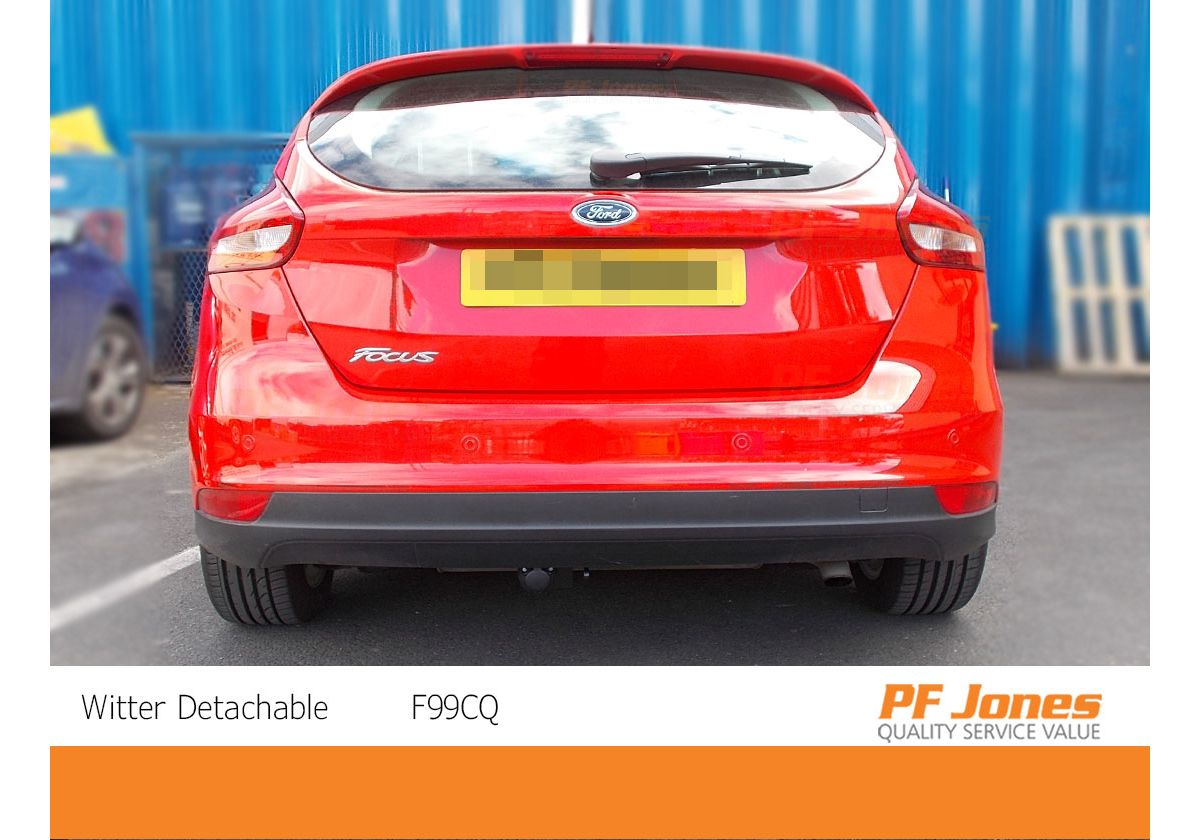 Ford focus mk3 towbar clearance fitting