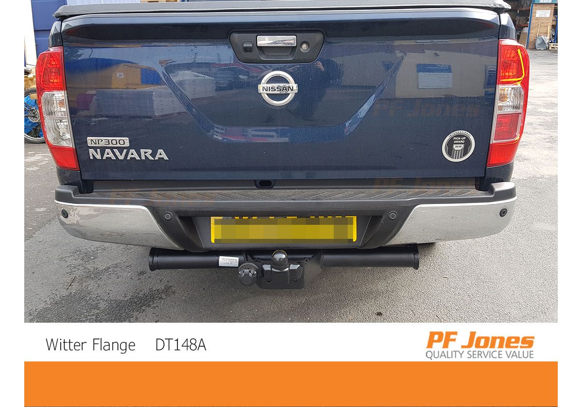 Fixed Flange Towbar for Nissan Navara Pick-Up 2-4WD 2016 onwards 26032/SF_UKA2