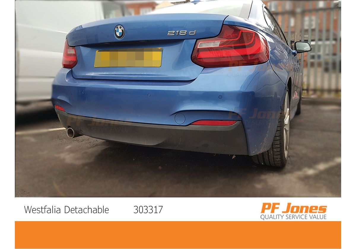 BMW 2 Series Coupe 2014 2021 Westfalia Detachable Towbar