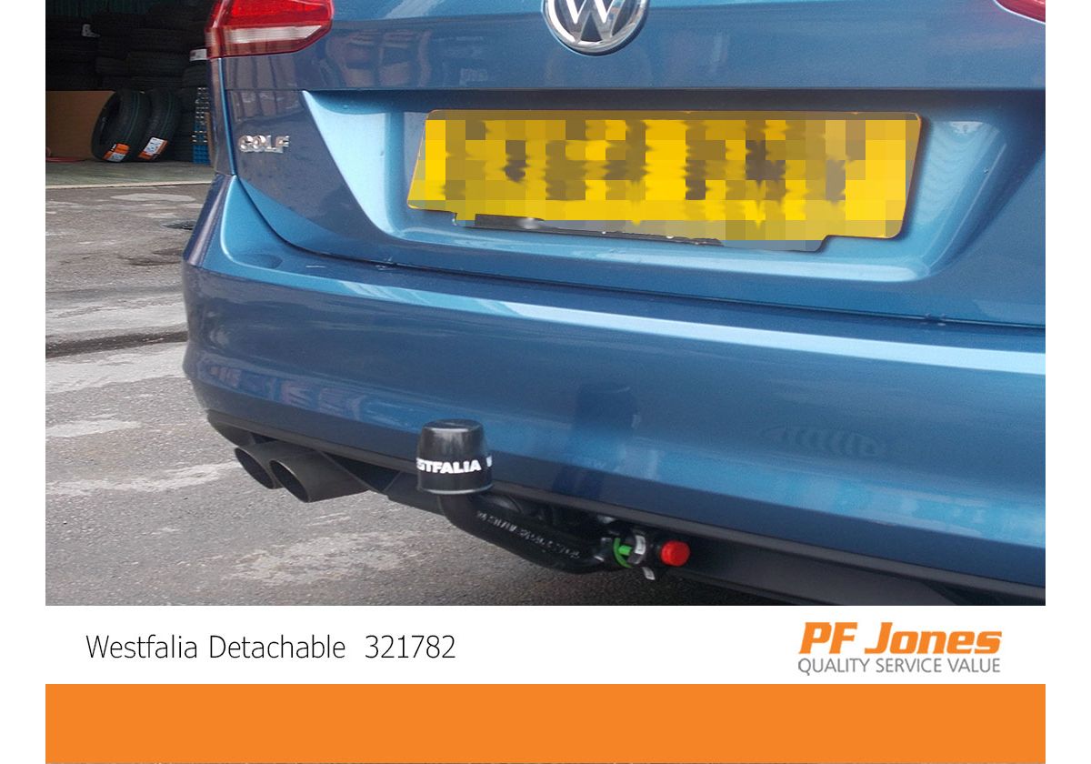 Volkswagen Golf MK7 Estate 2013 2019 Westfalia Detachable Towbar