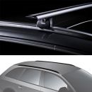 Audi Q7 2015 onwards with solid integrated roof rails