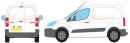 Peugeot Partner L1 Twin Doors 2008-2015 Rhino Roof Racks