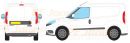 Fiat Doblo 2010 Onwards L1 / Twin Door Rhino Roof Bars