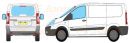 Fiat Scudo Short Wheel Base L1 Rear Tailgate Door 2007 Onwards Roof Racks