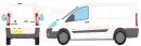 Fiat Scudo Long Wheel Base L2 H1 Rear Twin Doors 2007 Onwards Rhino Roof Racks