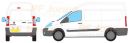 Fiat Scudo 2007 - 2016 H2 L2 Twin Doors Rhino Roof Racks